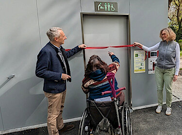 Barrierefreies WC am Grünen Markt eröffnet Foto 1